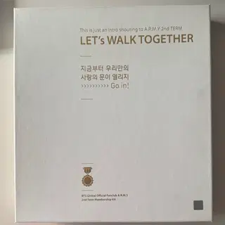 (풀박) 방탄소년단 2기 키트 팬클럽 아미 방탄 bts