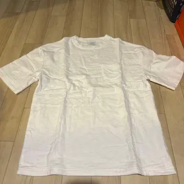 [최종 가격] TOWEL GARMENT 포켓 부착 티셔츠 화이트