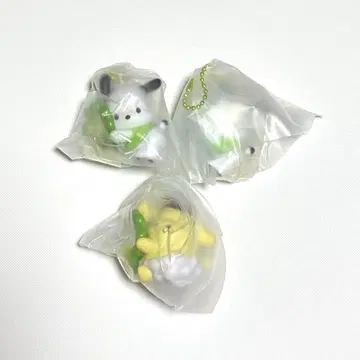 산리오 캐릭터즈 요츠바노 클로버 마스코트 세트