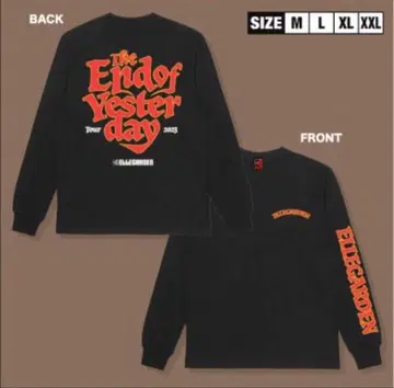 ELLEGARDEN The End of Yesterday 셔츠 L 사이즈