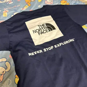 THE NORTH FACE 반팔 티셔츠 네이비