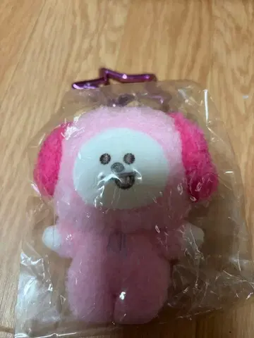 BT21 CHIMMY 봉제 인형 마스코트 핑크