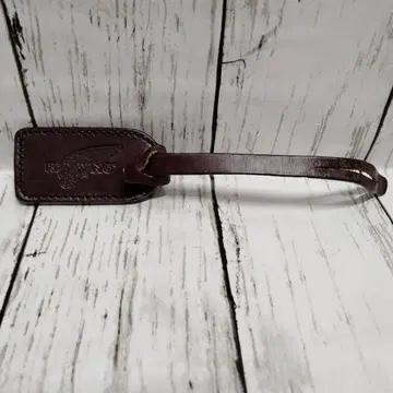 레드윙 RED WING 참 가죽 키링 택