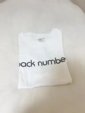 back number LIVE 티셔츠