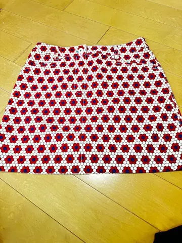 Munsingwear 골프 스커트 꽃무늬 올 패턴