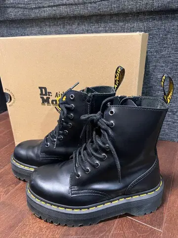 Dr. Martens JADON 블랙 UK4 23cm