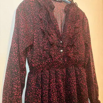 [ ZARA ] XS 빨간색 원피스