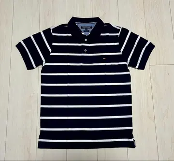 TOMMY HILFIGER 보더 피케 셔츠 M 사이즈 미착용 새상품