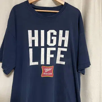 Miller High Life 셔츠 네이비
