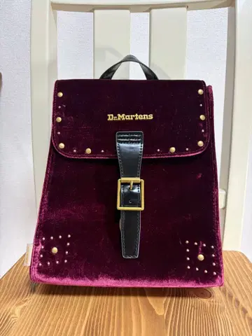 Dr.martens 미니 백팩 CHERRY RED+BLACK