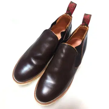 RED WING 8149 8 1/2 E 브라운 사이드 고어 로우컷