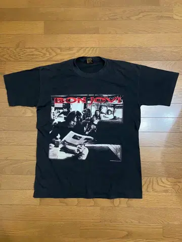 90s 1994 본 조비 크로스로드 티셔츠 본조비