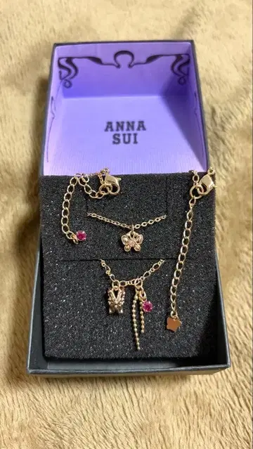 ANNA SUI 목걸이 2개 세트