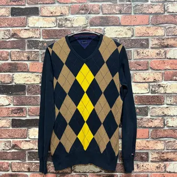 TOMMY HILFIGER V넥 니트 S