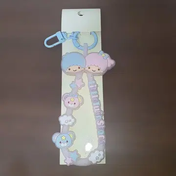 산리오 캐릭터 대상 고무줄 키링 리틀트윈스타