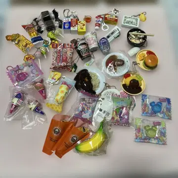 음식 가챠가챠 스퀴즈 묶음 판매