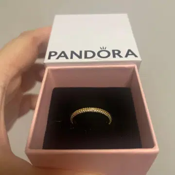 판도라 PANDORA 골드 반지 50