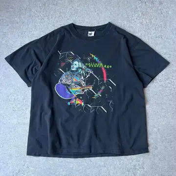 90s 멜리사 스크래치 월드 투어 프린트 T셔츠 USA제