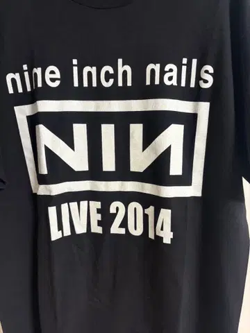 Nine Inch Nails 사운드가든 14 투어 티셔츠