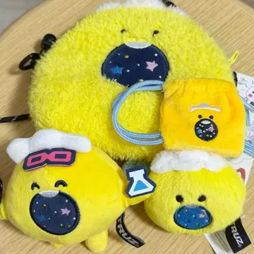 TREASURE TRUZ 정환 포동 크로스백 파우치 봉제 인형