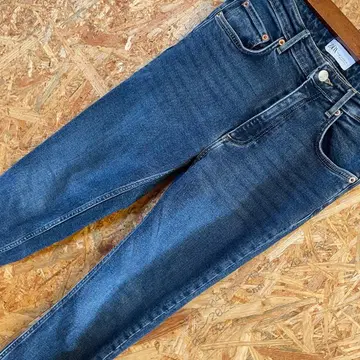 AE10274 ZARA 데님 팬츠 인디고 여성용 28 네이비