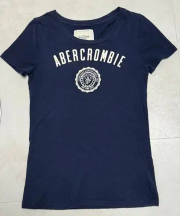 Abercrombie & Fitch 반팔 티셔츠 네이비 M