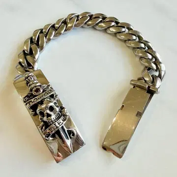 Ed Hardy 에드하디 스컬 대거 팔찌