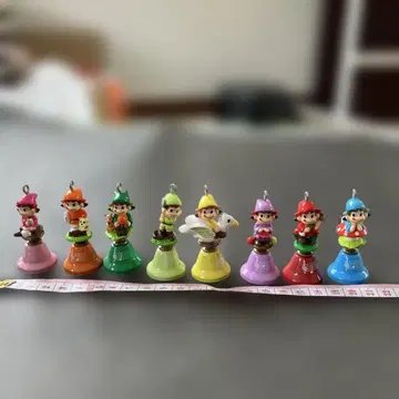 페코짱 방울 참 8개 세트