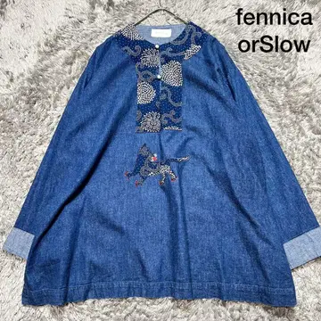 orSlow x fennica 데님 아사포 셔츠 레어 L 상당 새상품급