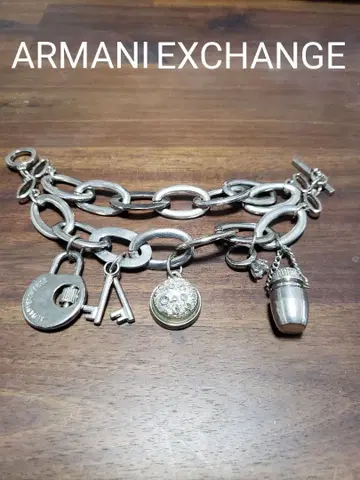 ARMANI EXCHANGE 참 팔찌