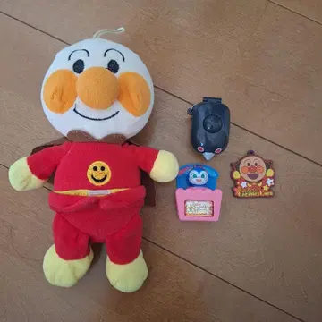 호빵맨 봉제 인형 가챠 키링