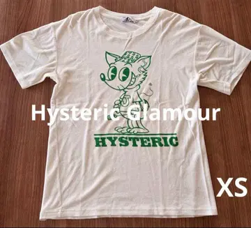 [ Hysteric Glamour ] 히스테릭 타월 원단 T셔츠 XS