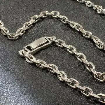 실버 925 체인 목걸이 심플 키헤이 빈티지