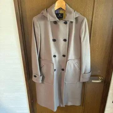 PS Paul Smith 후드 부착 롱 코트