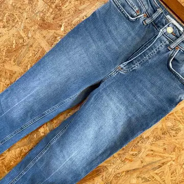 AE10275 ZARA 데님 팬츠 블루 여성용 24 네이비