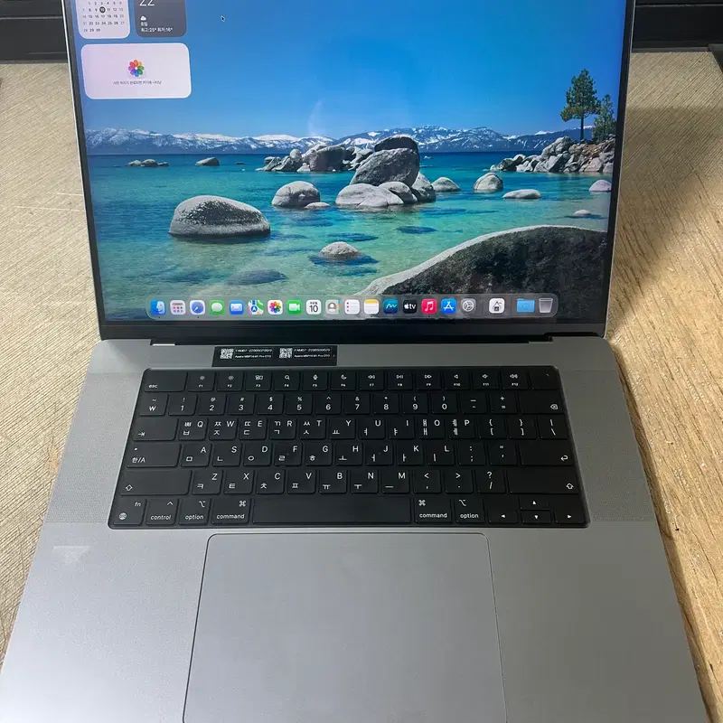 맥북 M1 Pro A2485 RAM 32G/저장공간 1TB / 16인치