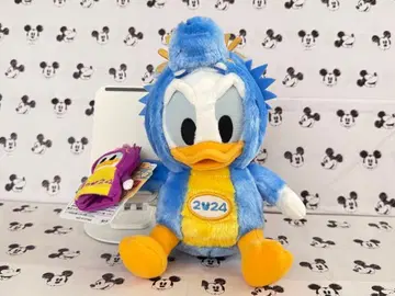 디즈니 리조트 경자년 용 봉제 인형 도날드 손가락 인형 포함 2024