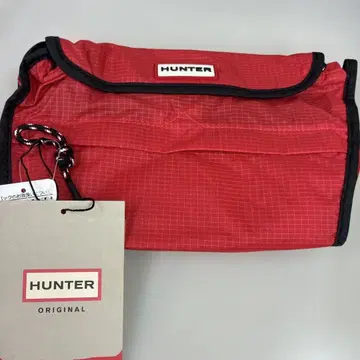 HUNTER 레드 UBS7013KBM 사선 숄더백 남녀 공용