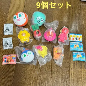 호빵맨 가챠가챠 묶음 판매 호빵맨 기차 놀이 비클