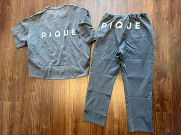 gelato pique 룸웨어 셋업 그레이