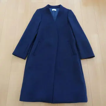 PLST 노카라 롱 코트