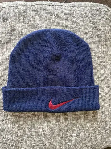 90s 나이키 비니 빈티지 니트 모자 스우시 원포인트