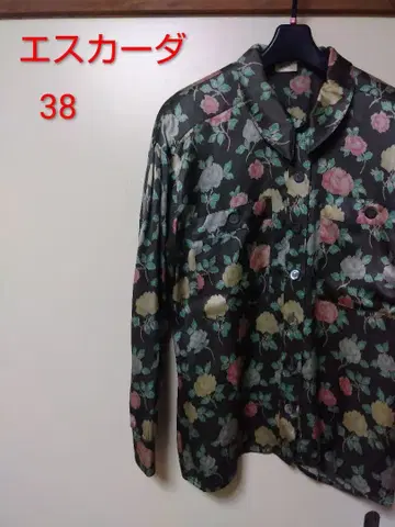 에스카다 그레이 긴팔 블라우스 38