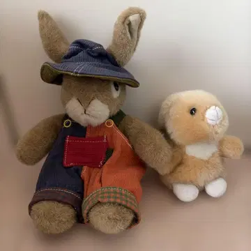 쇼와 레트로 마이 리틀 앙 토끼 봉제 인형