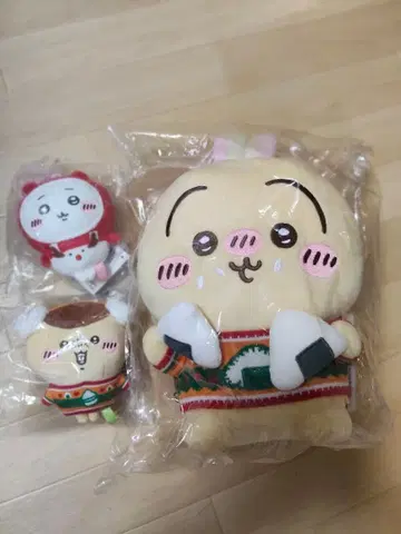 애니마이 복권 치이카와 (먼작귀) 봉제 인형 3종 세트