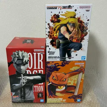 NARUTO 피규어 우즈마키 나루토 데이다라 가마키치 3점 세트