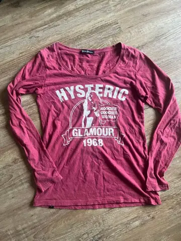 HYSTERIC GLAMOUR 긴팔 티셔츠