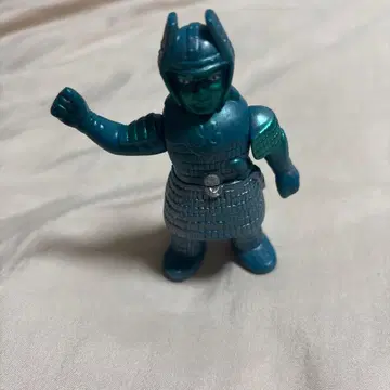 다이마신 미니 소프트 비닐 2001 TOMY 다이에이 청록색