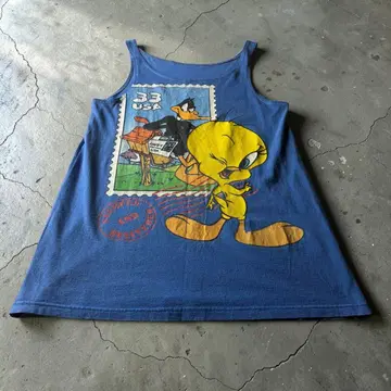 90s LOONEY TUNES 트위티 대피덕 탱크탑