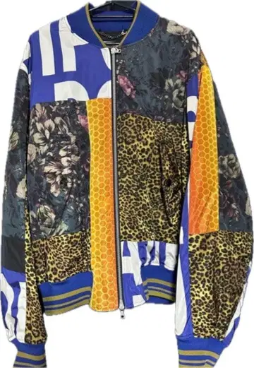 DRIES VAN NOTEN 2023SS 올 패턴 블루종 자켓